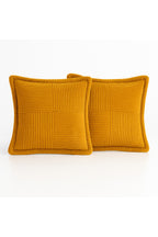 GoodNight&SoftHome Zigzag Kırlent - Hardal - 45 x 45
