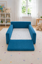 Yanımda 70x140 Yataklı Kayola Anne Yanı Çocuk Yatağı Havuzlu Sünger Yatak Oyun Rampalı Yıkanabilir Kılıflı - 0101in01digo