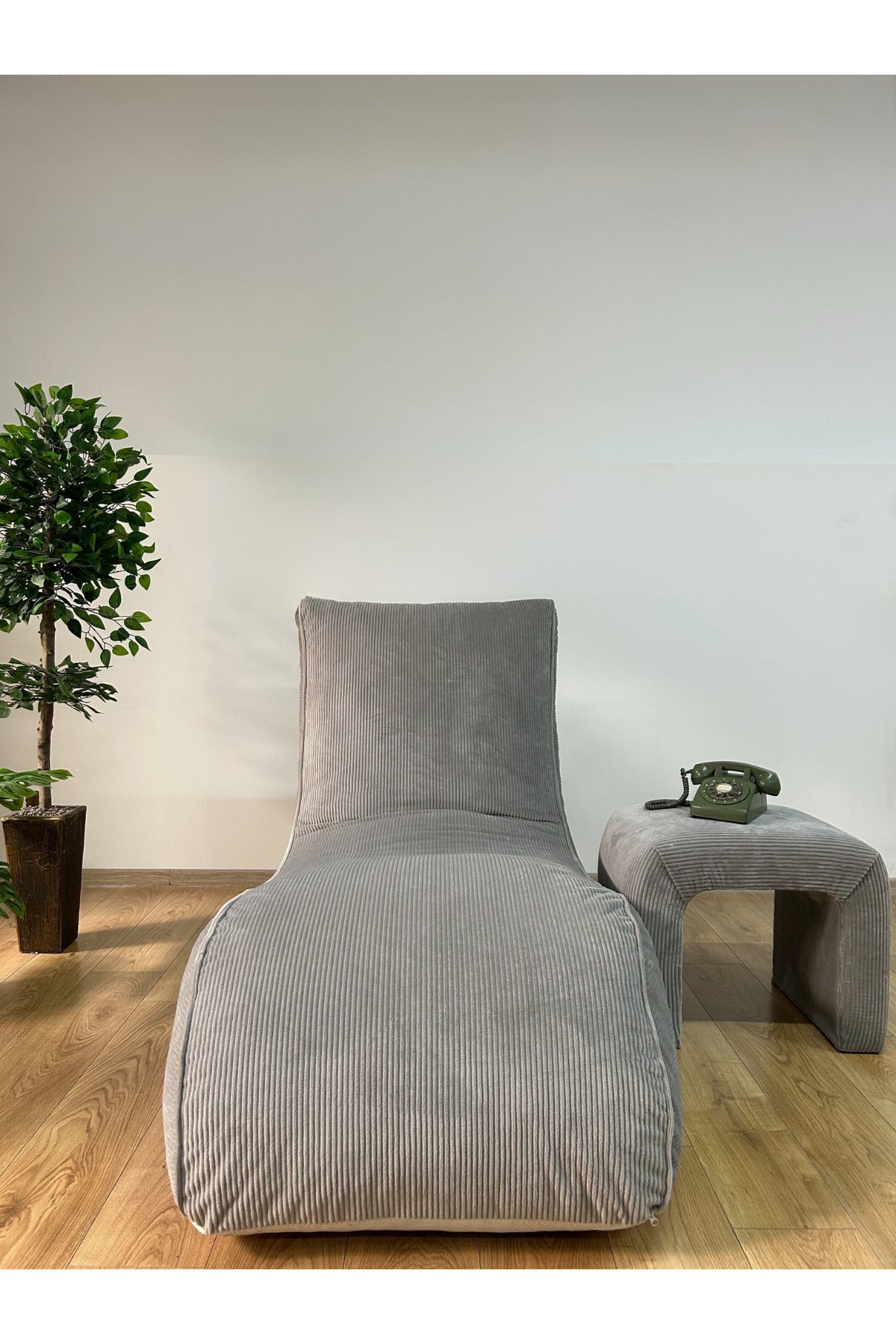 Yeni Nesil Tedy Mokka Aktivite koltuğu Dinlenme Koltuğu Puf Bench Tv Koltuğu - Krem