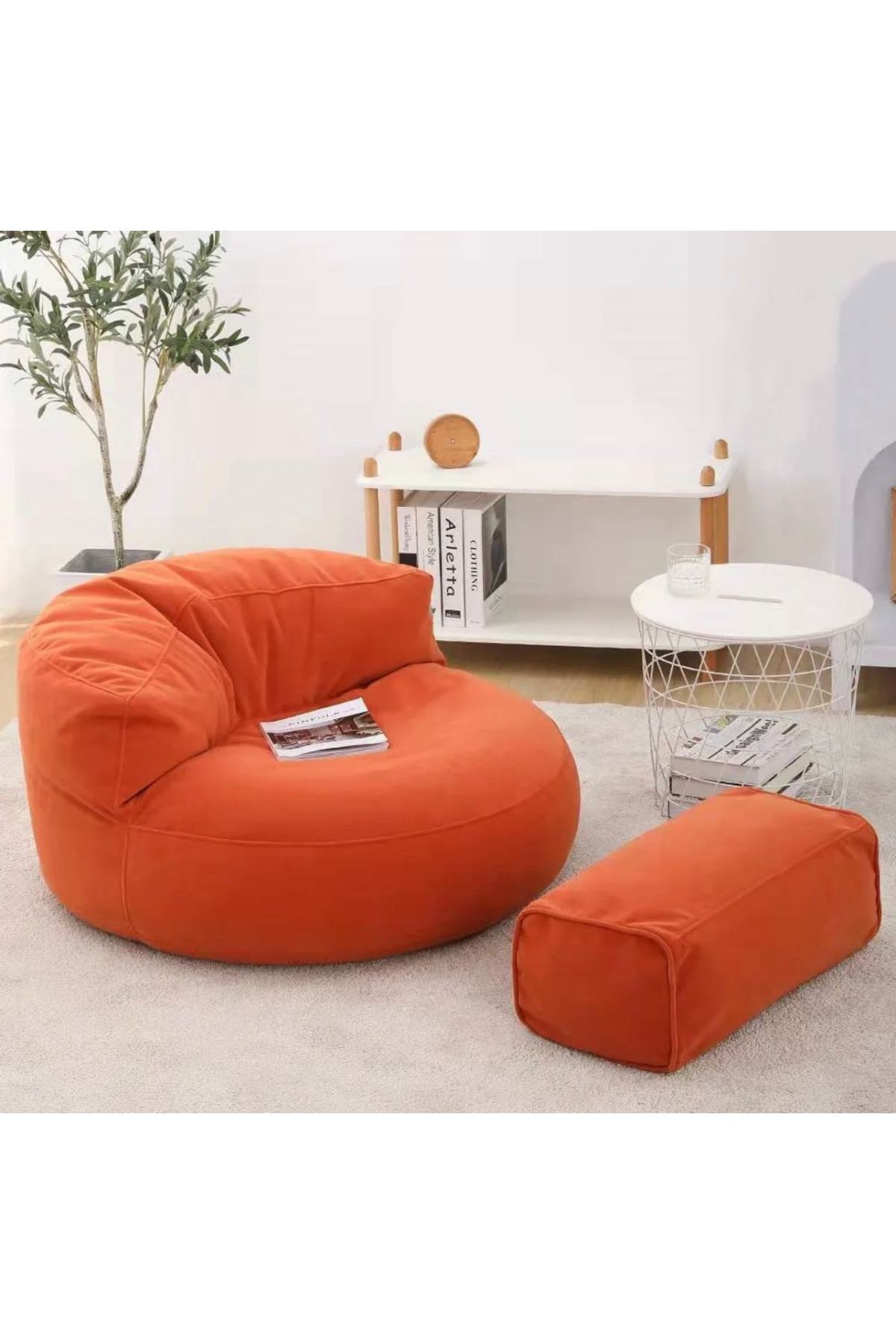 GoodNight&SoftHome Twist Puf Berjer Takım Rahat Yeni Nesil Bench - Turkuaz